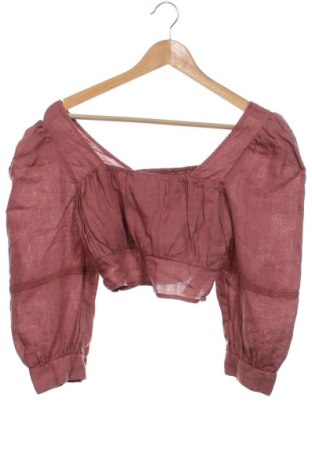 Dámska blúza Zara, Veľkosť XS, Farba Červená, Cena  15,95 €