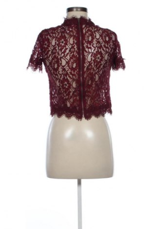Bluzka damska Zara Trafaluc, Rozmiar S, Kolor Czerwony, Cena 43,99 zł