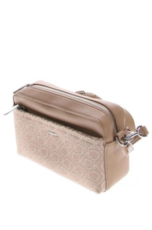 Geantă de femei Calvin Klein, Culoare Bej, Preț 909,99 Lei
