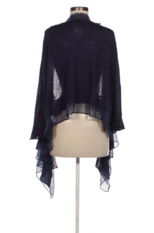 Damen Strickjacke Sheego, Größe 4XL, Farbe Blau, Preis 28,99 €