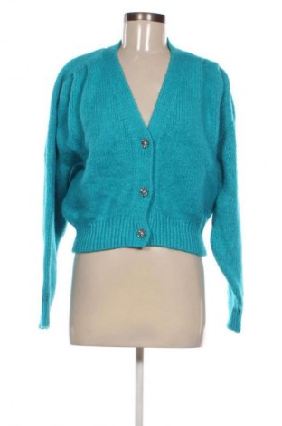 Damen Strickjacke Zara, Größe M, Farbe Blau, Preis 18,99 €