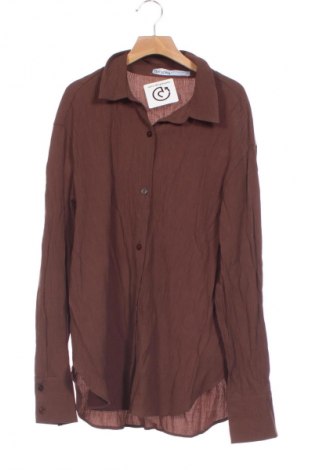 Damenbluse Bershka, Größe XS, Farbe Braun, Preis € 13,00