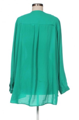 Γυναικείο πουκάμισο H&M, Μέγεθος 3XL, Χρώμα Πράσινο, Τιμή 15,99 €