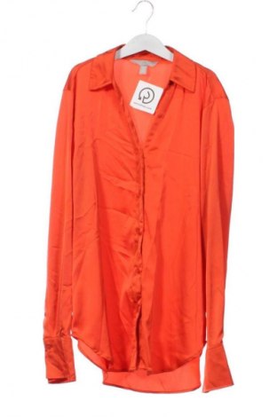 Дамска риза H&M, Размер XS, Цвят Оранжев, Цена 25,99 лв.