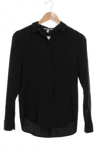 Γυναικείο πουκάμισο H&M, Μέγεθος XS, Χρώμα Μαύρο, Τιμή 15,99 €
