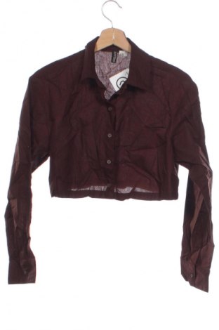 Damenbluse H&M Divided, Größe XXS, Farbe Braun, Preis 17,99 €