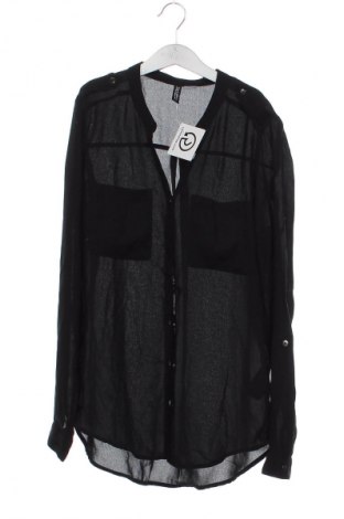 Cămașă de femei H&M Divided, Mărime XXS, Culoare Negru, Preț 84,99 Lei