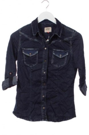 Damenbluse ONLY, Größe XS, Farbe Blau, Preis 13,99 €