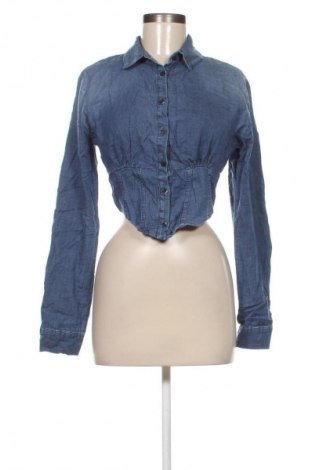 Cămașă de femei Please, Mărime M, Culoare Albastru, Preț 186,99 Lei