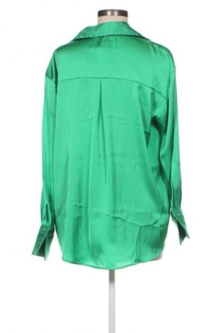 Дамска риза Zara, Размер L, Цвят Зелен, Цена 27,99 лв.