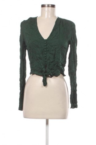 Damenbluse Zara, Größe S, Farbe Grün, Preis 9,91 €