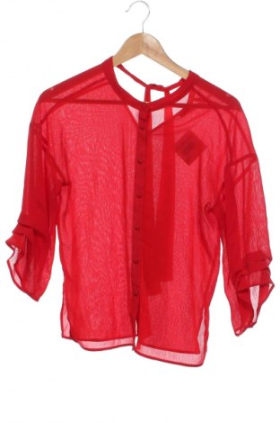 Damenbluse Zara, Größe XS, Farbe Rot, Preis € 18,99