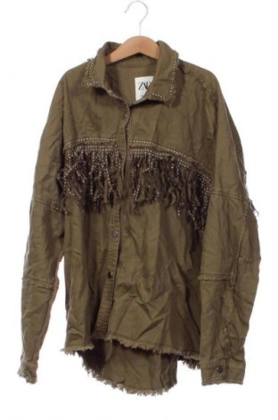 Damenbluse Zara, Größe XS, Farbe Grün, Preis € 18,99