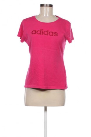 Damski T-shirt Adidas, Rozmiar M, Kolor Różowy, Cena 91,95 zł