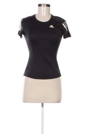 Damen T-Shirt Adidas, Größe XXS, Farbe Schwarz, Preis € 18,99