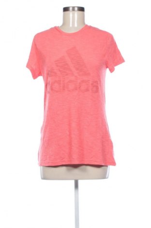 Damen T-Shirt Adidas, Größe M, Farbe Rot, Preis 18,99 €