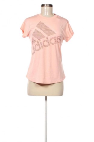 Damski T-shirt Adidas, Rozmiar S, Kolor Różowy, Cena 88,99 zł