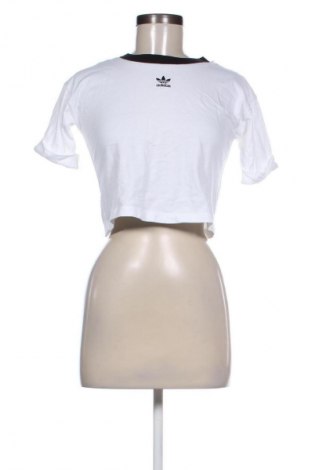 Damen T-Shirt Adidas Originals, Größe S, Farbe Weiß, Preis 18,99 €