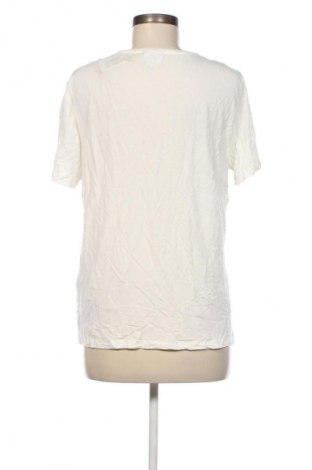 Damski T-shirt Aware by Vero Moda, Rozmiar L, Kolor ecru, Cena 45,99 zł