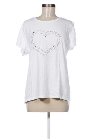 Γυναικείο t-shirt Blind Date, Μέγεθος XL, Χρώμα Λευκό, Τιμή 9,00 €
