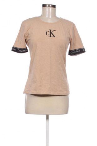 Dámské tričko Calvin Klein, Velikost M, Barva Béžová, Cena  430,00 Kč