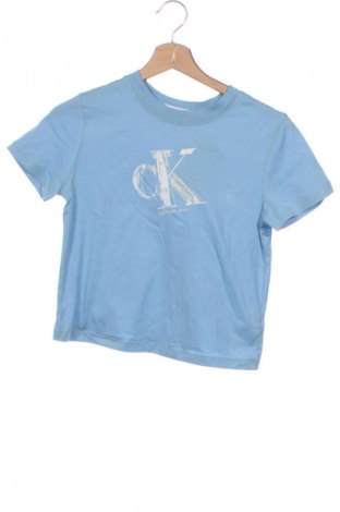 Damen T-Shirt Calvin Klein Jeans, Größe XS, Farbe Blau, Preis € 41,99