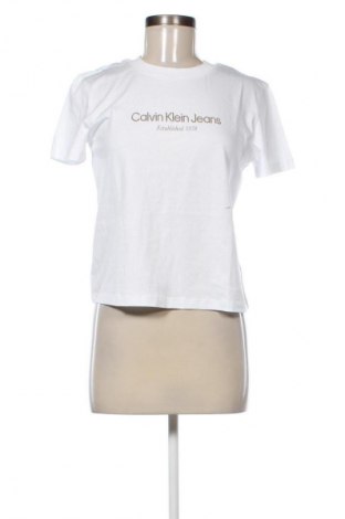 Női póló Calvin Klein Jeans, Méret L, Szín Fehér, Ár 20 769 Ft