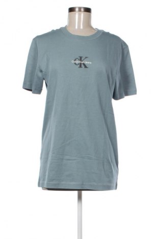 Tricou de femei Calvin Klein Jeans, Mărime M, Culoare Albastru, Preț 230,99 Lei