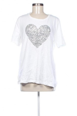 Damen T-Shirt Canda, Größe L, Farbe Weiß, Preis 11,99 €