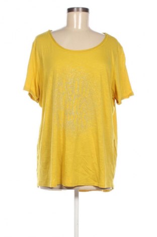 Γυναικείο t-shirt Cecil, Μέγεθος XXL, Χρώμα Κίτρινο, Τιμή 11,99 €
