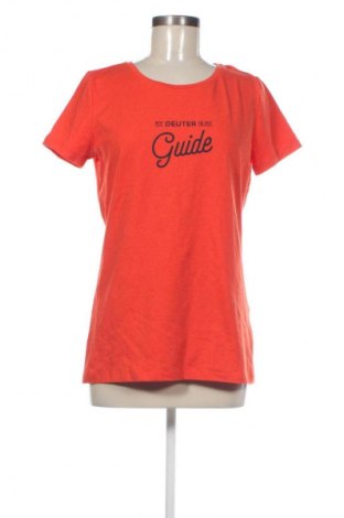 Damen T-Shirt Deuter, Größe L, Farbe Rot, Preis 18,99 €