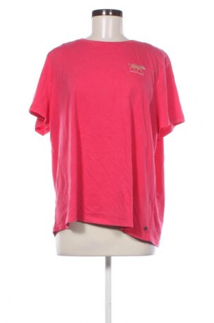 Γυναικείο t-shirt Garcia, Μέγεθος XXL, Χρώμα Ρόζ , Τιμή 26,99 €