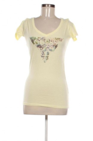 Tricou de femei Guess, Mărime S, Culoare Galben, Preț 108,99 Lei