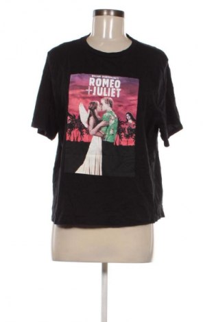 Damski T-shirt H&M Divided, Rozmiar L, Kolor Czarny, Cena 55,99 zł