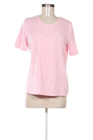 Γυναικείο t-shirt Helena Vera, Μέγεθος XL, Χρώμα Ρόζ , Τιμή 11,99 €