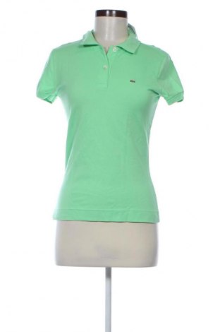 Дамска тениска Lacoste, Размер M, Цвят Зелен, Цена 55,00 лв.