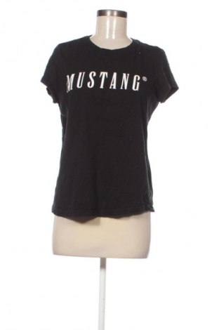 Damen T-Shirt Mustang, Größe M, Farbe Schwarz, Preis 12,99 €