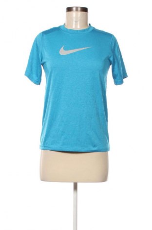 Γυναικείο t-shirt Nike, Μέγεθος M, Χρώμα Μπλέ, Τιμή 17,99 €