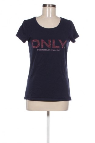 Damski T-shirt ONLY, Rozmiar L, Kolor Niebieski, Cena 32,18 zł
