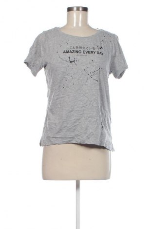Дамска тениска ONLY, Размер M, Цвят Сив, Цена 14,99 лв.