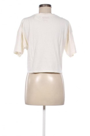 Damski T-shirt Pull&Bear, Rozmiar L, Kolor ecru, Cena 40,99 zł