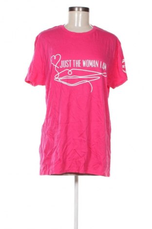 Damski T-shirt Roly, Rozmiar XL, Kolor Różowy, Cena 45,99 zł