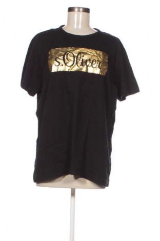 Damen T-Shirt S.Oliver, Größe XL, Farbe Schwarz, Preis 12,99 €