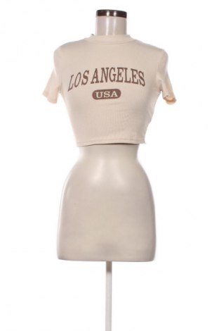 Damen T-Shirt SHEIN, Größe XS, Farbe Ecru, Preis € 11,99