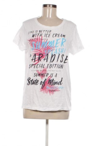 Γυναικείο t-shirt Soccx, Μέγεθος XL, Χρώμα Λευκό, Τιμή 17,99 €