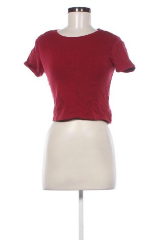 Damski T-shirt Stradivarius, Rozmiar L, Kolor Czerwony, Cena 55,99 zł