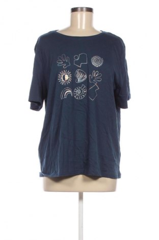 Damen T-Shirt Tom Tailor, Größe 3XL, Farbe Blau, Preis 28,99 €