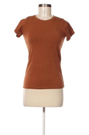 Női póló Tommy Hilfiger, Méret L, Szín Barna, Ár 9 219 Ft