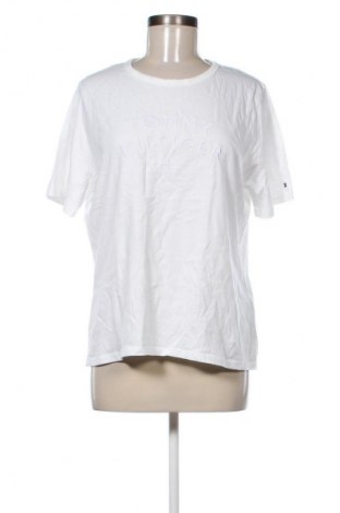 Damski T-shirt Tommy Hilfiger, Rozmiar XL, Kolor Biały, Cena 111,99 zł
