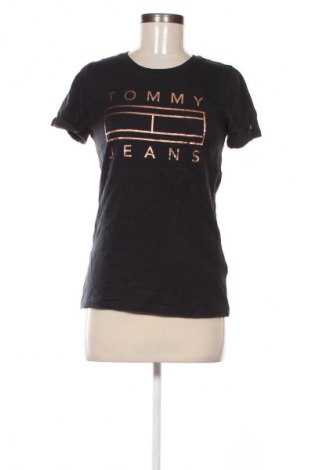 Női póló Tommy Jeans, Méret S, Szín Fekete, Ár 9 219 Ft